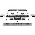 KEF XIO 5.1.2 channel Dolby Atmos DTS:X Surround Soundbar with HDMI eARC (Silver Grey)