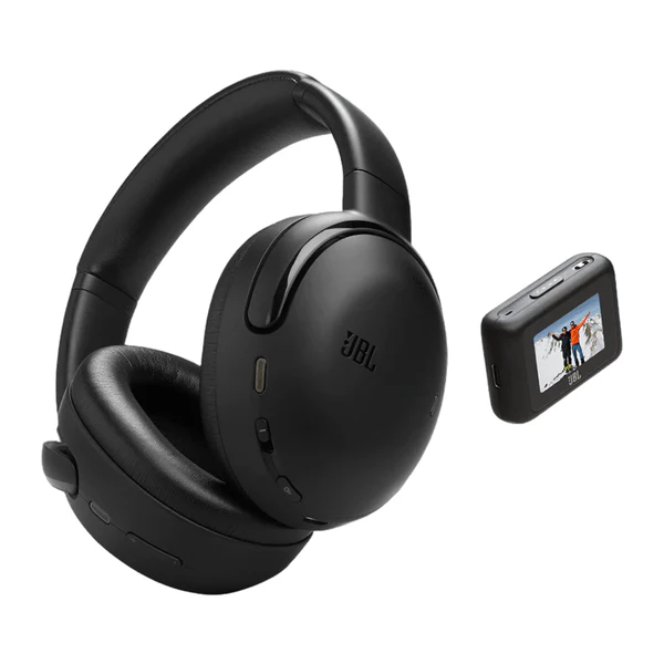 JBL Tour One M3 Smart Tx Wireless Bluetooth Noise-Cancelling Over-Ear Headphone with Mic & Audio Transmitter - Black