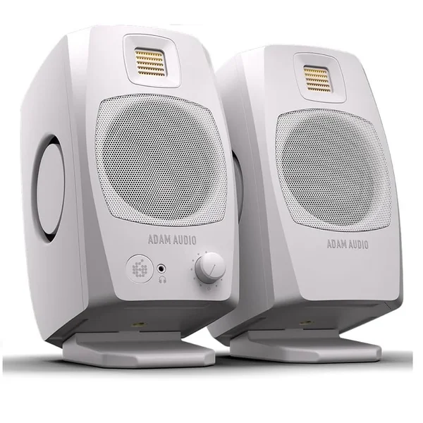 ADAM Audio D3V Studio Monitoring USB Desktop PC Speakers - White