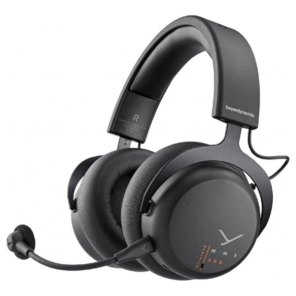 Beyerdynamic MMX 200 Wired/Wireless Bluetooth+2.4GHz Over-Ear Gaming Headset with Mic - Black Beyerdynamic MMX 200 Wired/Wireless Bluetooth+2.4GHz Over-Ear Gaming Headset with Mic - Black