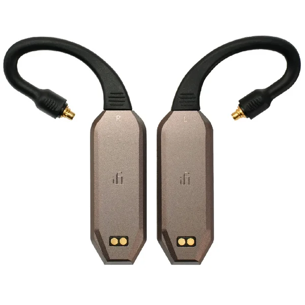 iFi GO pod Max 2-Pin / MMCX True Wireless Bluetooth Adapter Cable with Mic for In-Ear Monitors