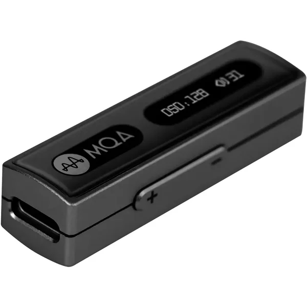 HiBy FC3 with Display MQA Type-C to 3.5mm Portable USB DAC & Headphone Amplifier Adapter - Black