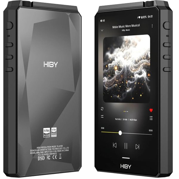 HiBy R6 III 2025 MQA Digital Audio Player - Black
