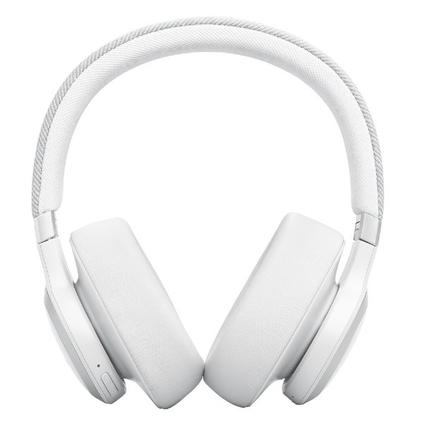 JBL Live 770NC Wired/Wireless Bluetooth Noise-Cancelling Over-Ear Headphone with Mic - White JBL Live 770NC Wired/Wireless Bluetooth Noise-Cancelling Over-Ear Headphone with Mic - White