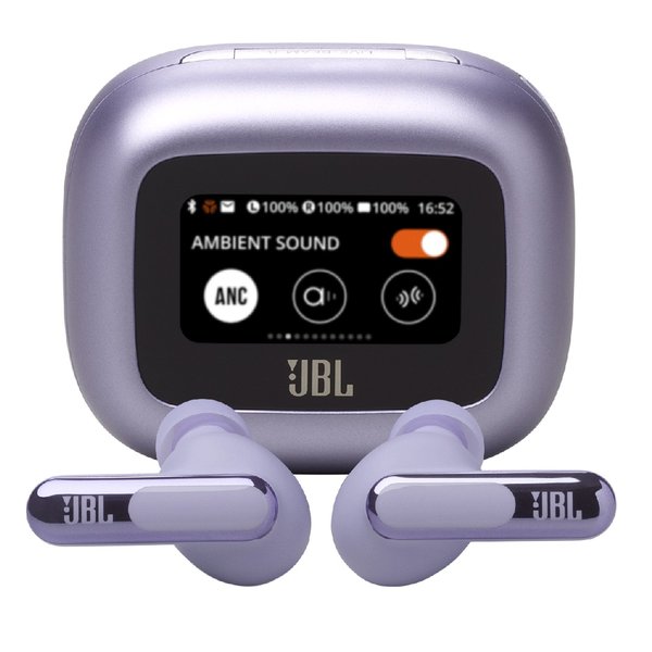 JBL Live Beam 3 True Wireless Bluetooth Noise-Cancelling In-Ear Earphone with Mic - Purple JBL Live Beam 3 True Wireless Bluetooth Noise-Cancelling In-Ear Earphone with Mic - Purple