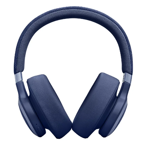 JBL Live 770NC Wired/Wireless Bluetooth Noise-Cancelling Over-Ear Headphone with Mic - Blue