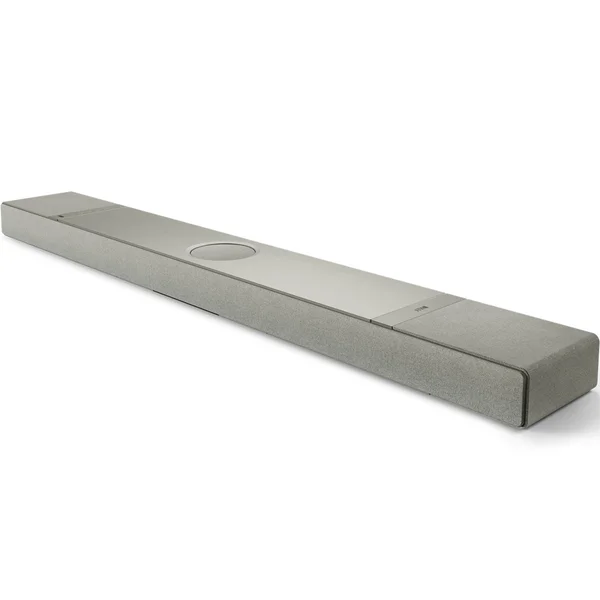 KEF XIO 5.1.2-channel Dolby Atmos, DTS:X Multi-Room Wireless Bluetooth/WiFi Network Soundbar Speaker (with HDMI) - Silver Grey