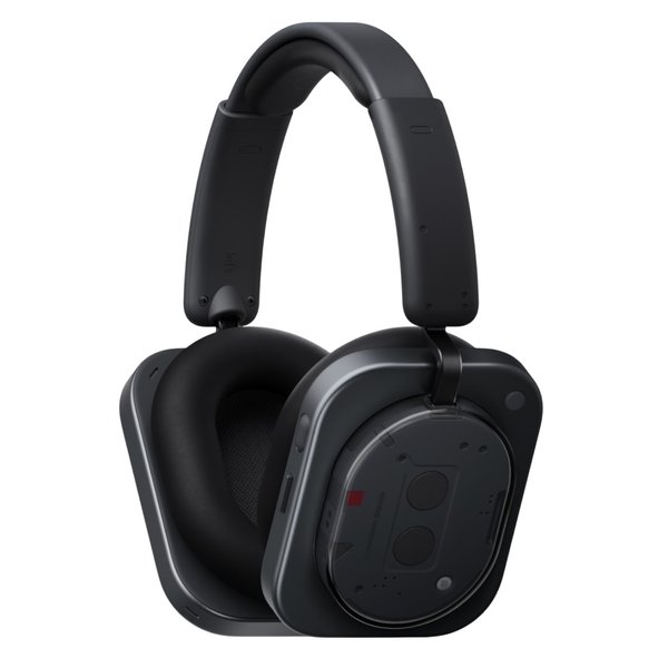 Nothing Headphone (1) Wired/Wireless Bluetooth Noise-Cancelling Over-Ear Headphone with Mic - Black Nothing Headphone (1) Wired/Wireless Bluetooth Noise-Cancelling Over-Ear Headphone with Mic - Black