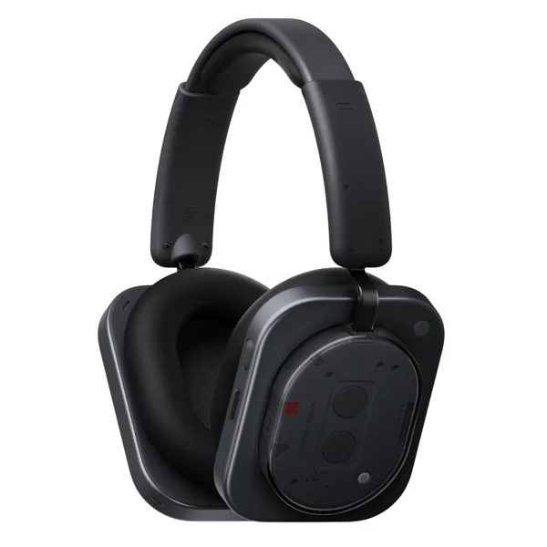 Nothing Headphone (1) Wired/Wireless Bluetooth Noise-Cancelling Over-Ear Headphone with Mic - Black