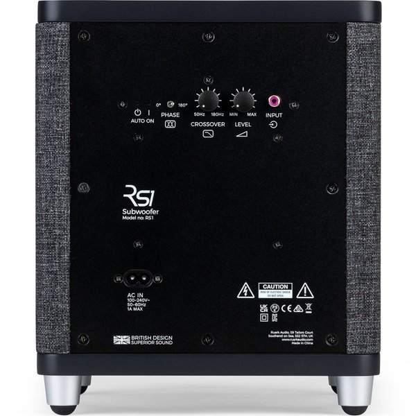 Ruark RS1 6.7-inch (2x6.7") Powered Subwoofer - Satin Charcoal Lacquer Ruark RS1 6.7-inch (2x6.7") Powered Subwoofer - Satin Charcoal Lacquer