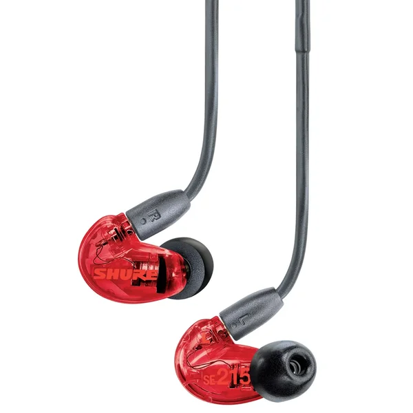 Shure SE215 Pro In-Ear Earphone - Red