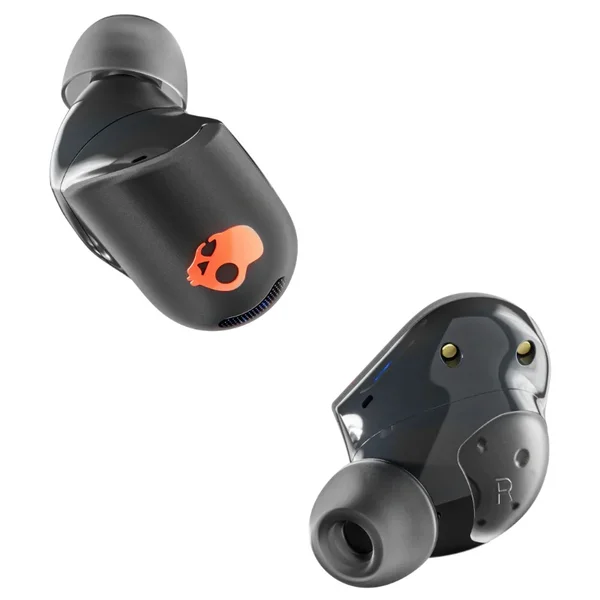 Skullcandy Sesh ANC Active Waterproof True Wireless Bluetooth Noise-Cancelling In-Ear Earphone with Mic - Black/Orange