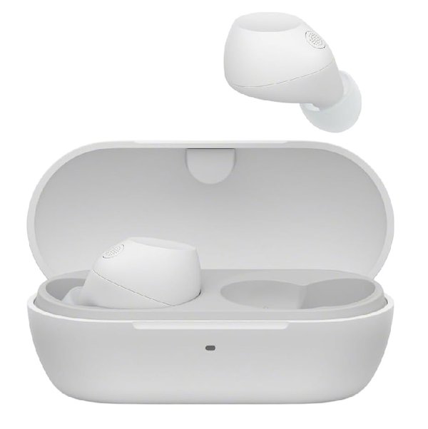 Sony WF-C710N True Wireless Bluetooth Noise-Cancelling In-Ear Earphone with Mic - White Sony WF-C710N True Wireless Bluetooth Noise-Cancelling In-Ear Earphone with Mic - White