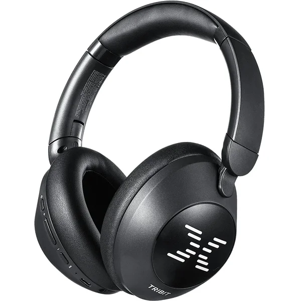 Tribit QuietPlus 71X Wired/Wireless Bluetooth Noise-Cancelling Over-Ear Headphone with Mic