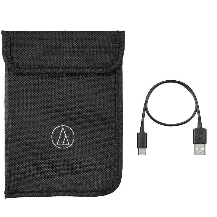 Audio-Technica ATH-CC500BT2 Wireless Bluetooth Bone Conduction Headphone with Mic - Black