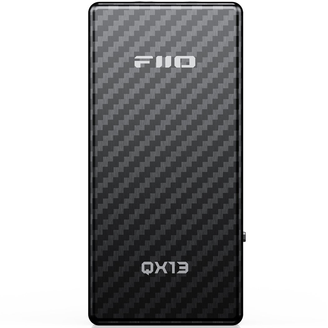 FiiO QX13 portable & desktop USB Type-C mobile DAC & headphone amplifier (Carbon Fibre Black)