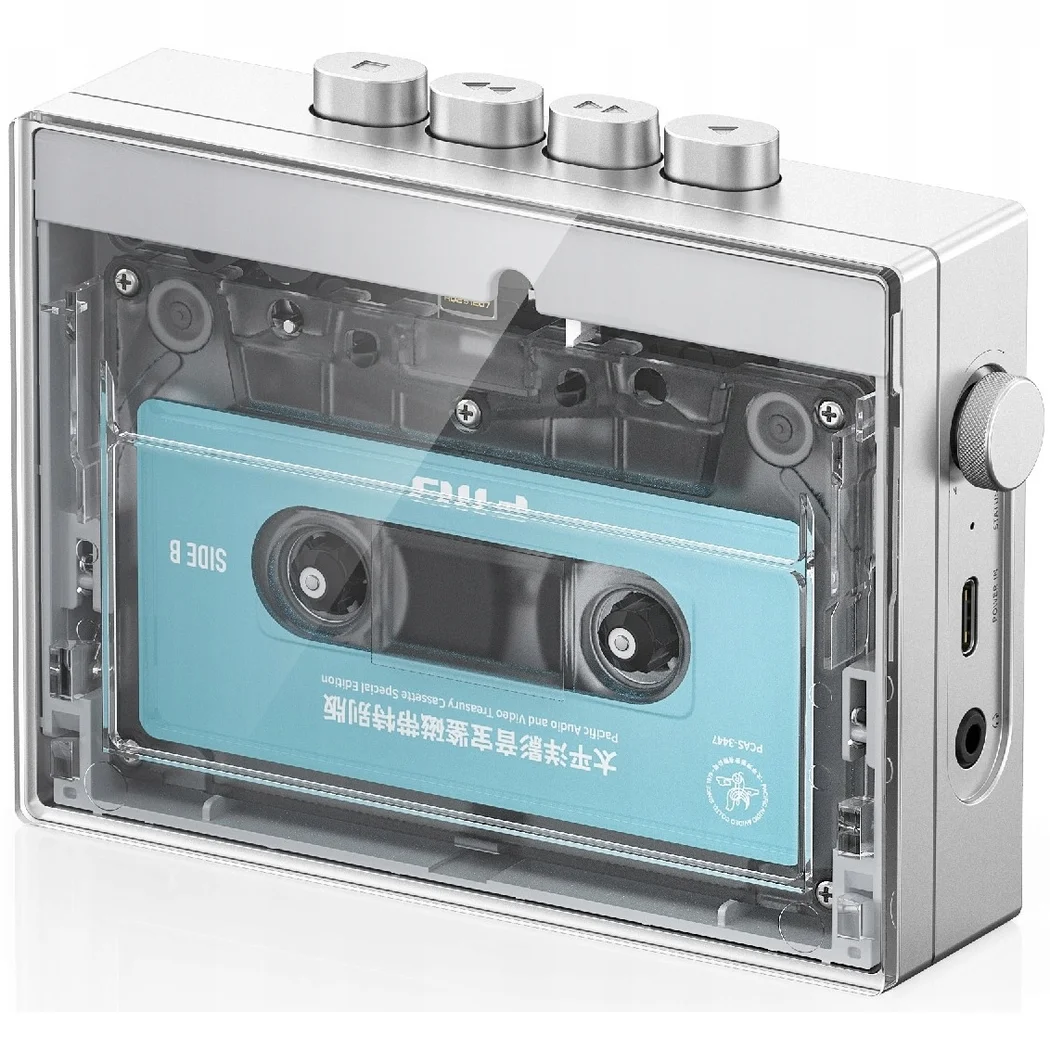 FiiO CP13 Stereo Portable Cassette Player - Transparent