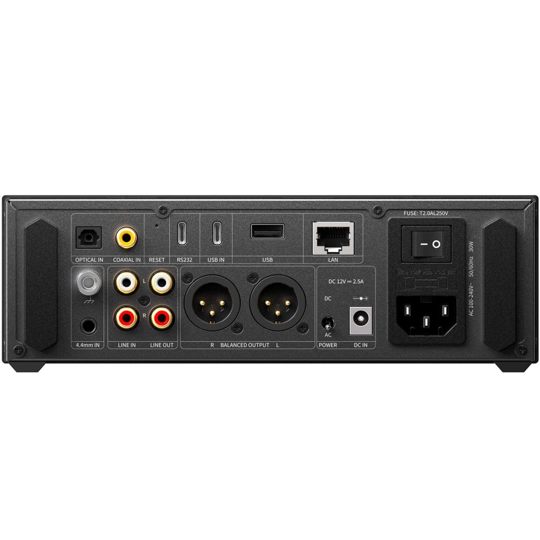 FiiO K15 MQA Wireless Bluetooth/WiFi Network Streamer, Desktop DAC & Headphone Amplifier - Black