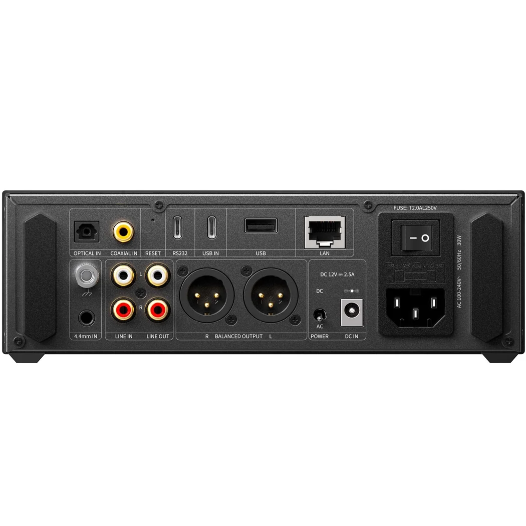 FiiO K15 MQA Wireless Bluetooth/WiFi Network Streamer, Desktop DAC & Headphone Amplifier - Black