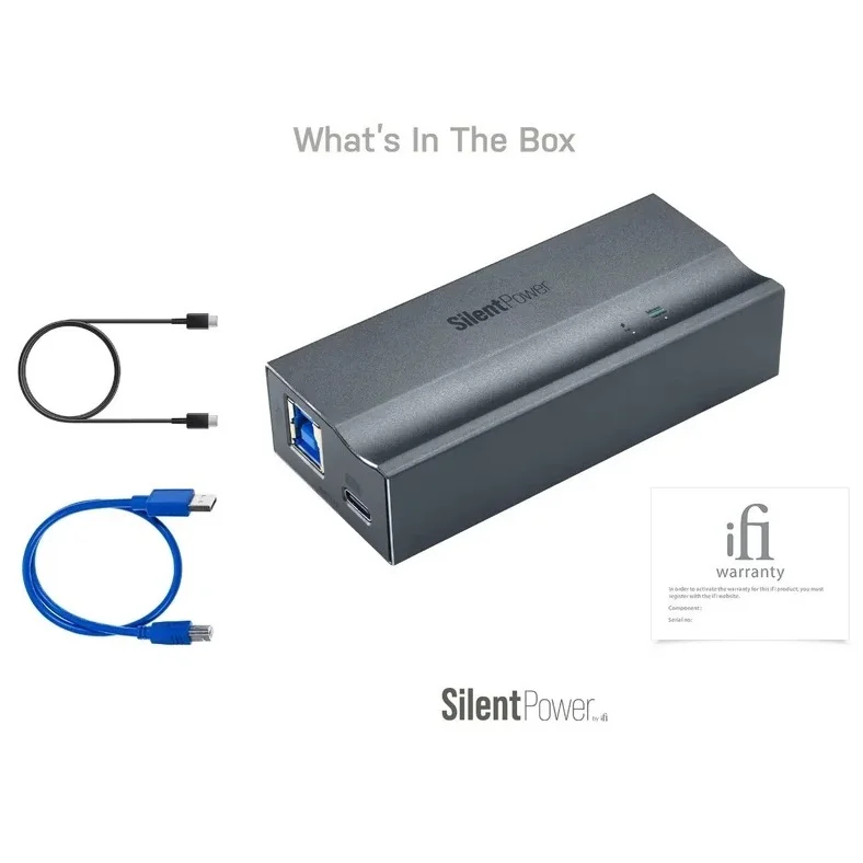 iFi SilentPower USB iPurifier Pro USB Noise Filter with Galvanic Isolation