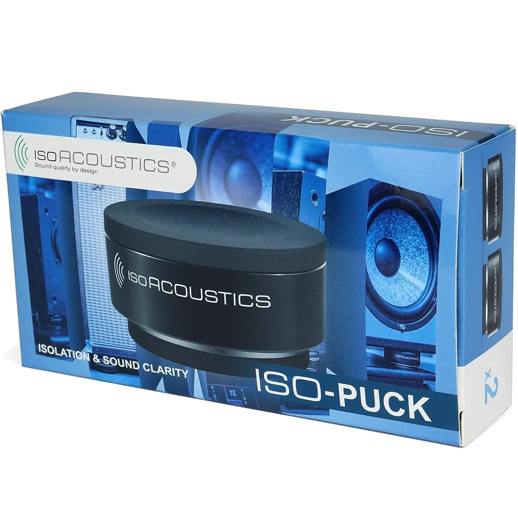 IsoAcoustics ISO-PUCK Desktop & Floor Acoustic Isolators
