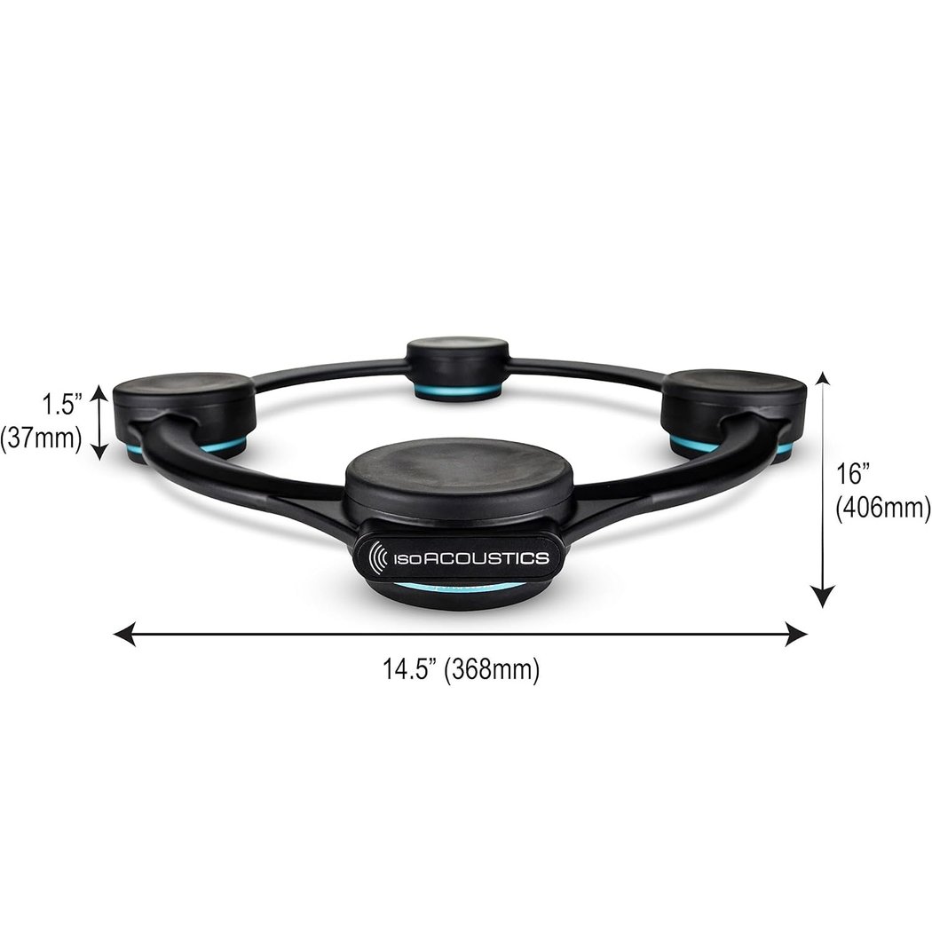 IsoAcoustics Aperta SUB XL Acoustic Isolation Desktop/Floor Stand for Large Subwoofers