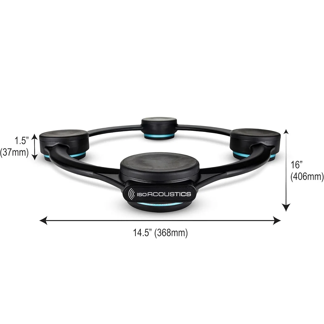 IsoAcoustics Aperta SUB XL Acoustic Isolation Desktop/Floor Stand for Large Subwoofers
