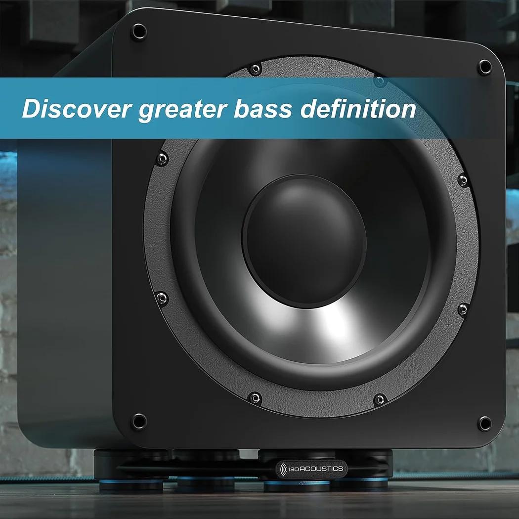 IsoAcoustics Aperta SUB Acoustic Isolation Desktop/Floor Stand for Subwoofers