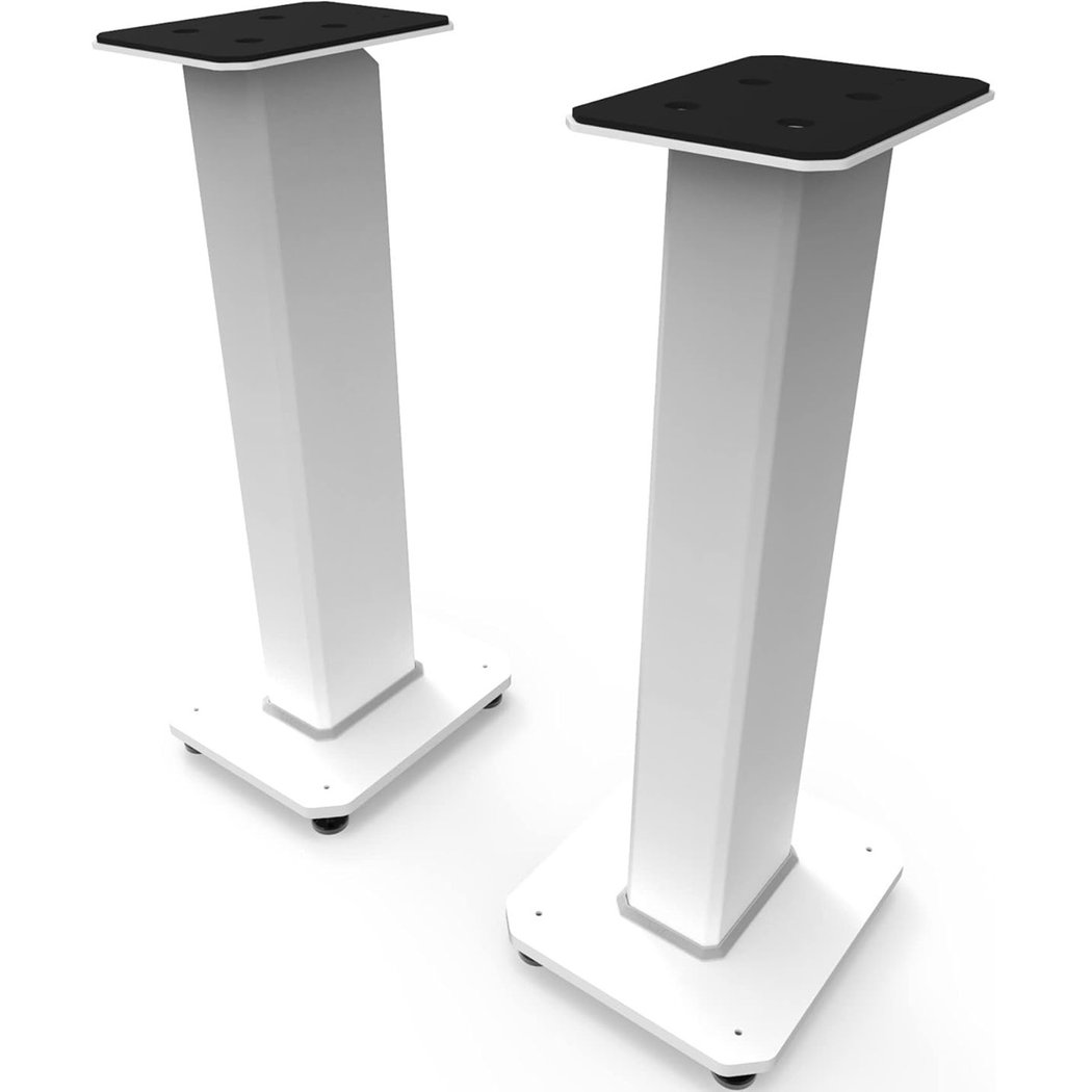 Kanto SX26 26-inch Bookshelf Speaker Floor Stands (White)