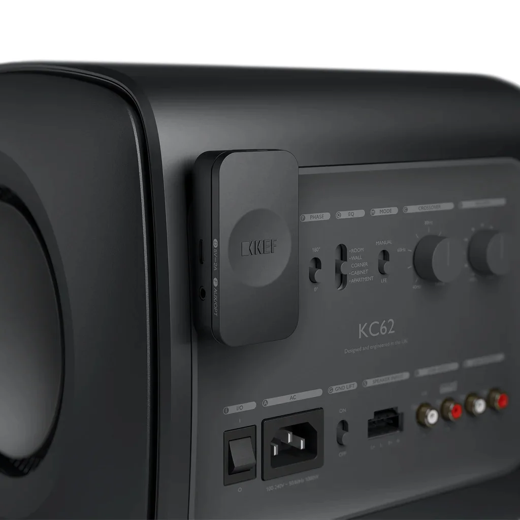 KEF KW2 Wireless Subwoofer Receiver from XIO Soundbar