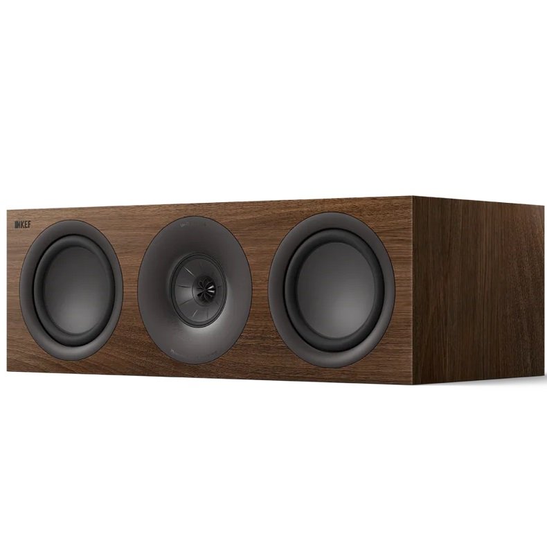 KEF Q6 Meta 3-Way Passive Centre Speaker - Walnut