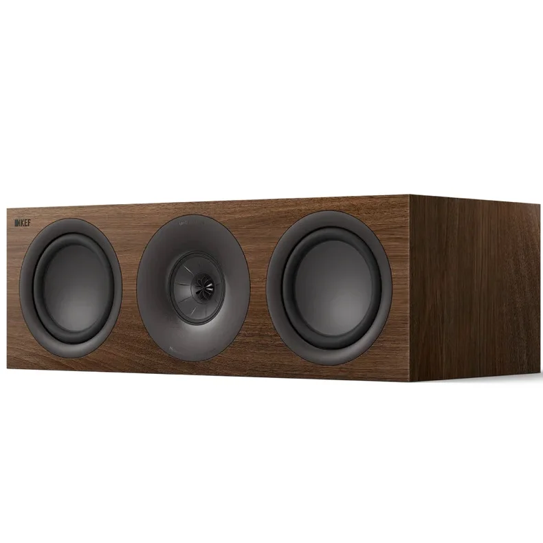 KEF Q6 Meta 3-Way Passive Centre Speaker - Walnut