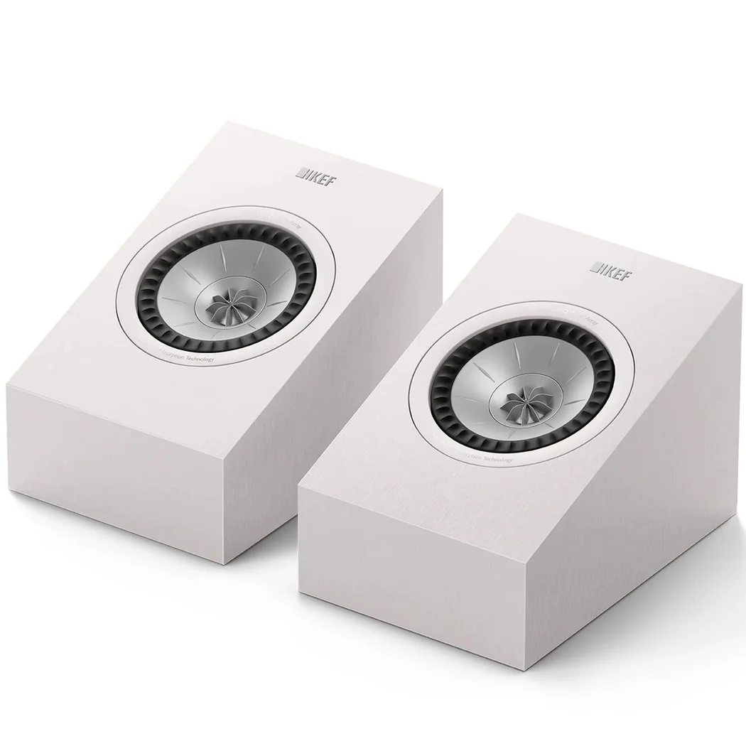 KEF Q8 Meta 2-Way Passive Elevation Surround Speakers - Satin White