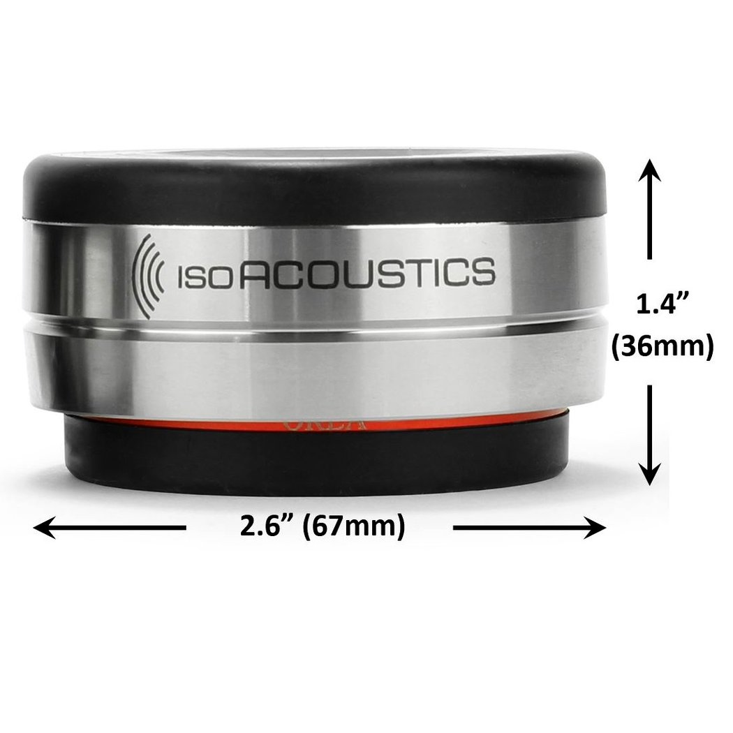 IsoAcoustics OREA Bordeaux Acoustic Isolators