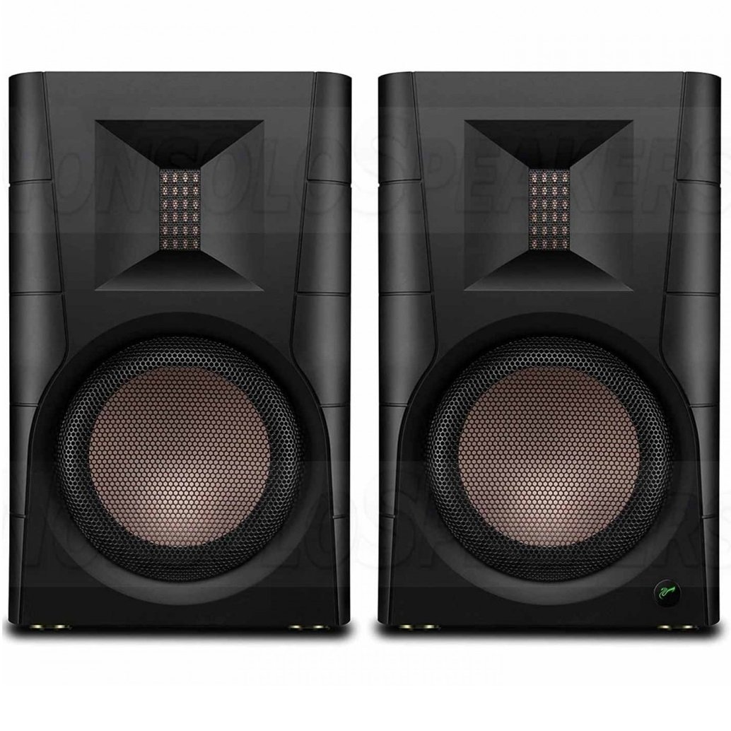 Swan D300 Wireless Bluetooth Desktop Bookshelf Speakers - Rosewood