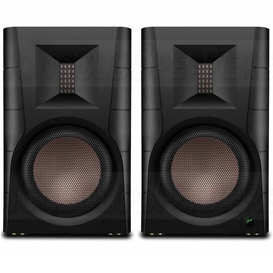 Swan D300 Wireless Bluetooth Desktop Bookshelf Speakers - Rosewood
