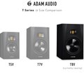 ADAM Audio T8V Nearfield Studio Monitoring Wired Desktop Bookshelf Speakers