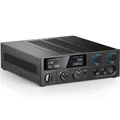 FiiO K15 MQA Wireless Bluetooth/WiFi Network Streamer, Desktop DAC & Headphone Amplifier - Black