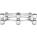 IsoAcoustics Aperta300 Isolation Desktop Speaker Stands for Centre Speakers - Silver