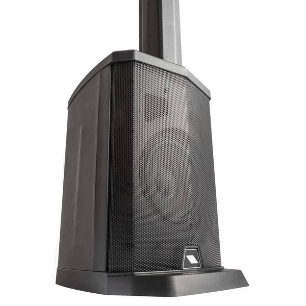 Proel SESSION 1 2-channel 400W Wireless Bluetooth Portable Column PA Speaker System (w/ 3-channel Mixer) - Black Proel SESSION 1 2-channel 400W Wireless Bluetooth Portable Column PA Speaker System (w/ 3-channel Mixer) - Black