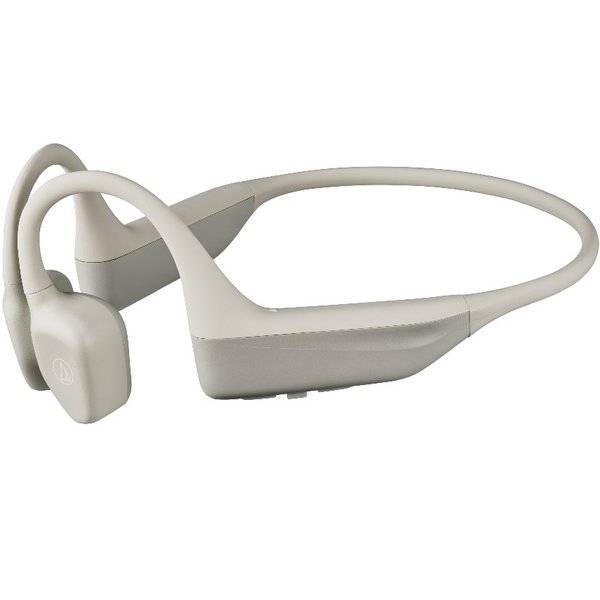 Audio-Technica ATH-CC500BT2 Wireless Bluetooth Bone Conduction Headphone with Mic - Beige Audio-Technica ATH-CC500BT2 Wireless Bluetooth Bone Conduction Headphone with Mic - Beige