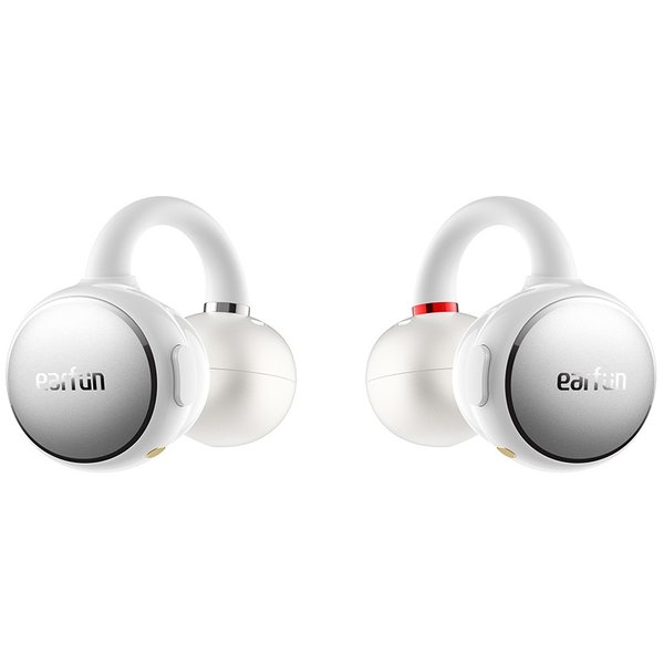 EarFun Clip True Wireless Bluetooth Air Conduction Open-Ear Earphone with Mic - White