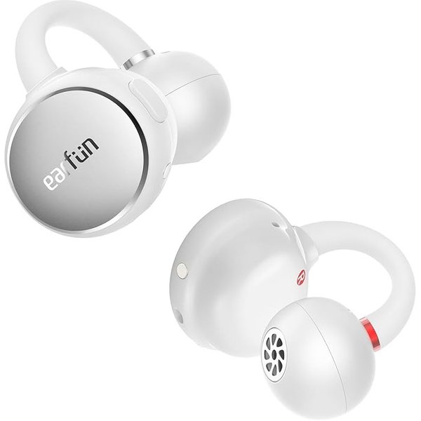 EarFun Clip True Wireless Bluetooth Air Conduction Open-Ear Earphone with Mic - White
