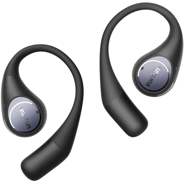 EarFun OpenJump Waterproof True Wireless Bluetooth Air Conduction Open-Ear Earphone with Mic - Black