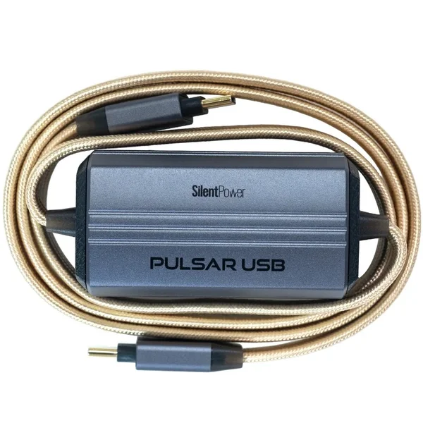 iFi SilentPower Pulsar USB Type-C to USB Type-C 10Gbps OTG Interconnect Cable with Galvanic Isolation
