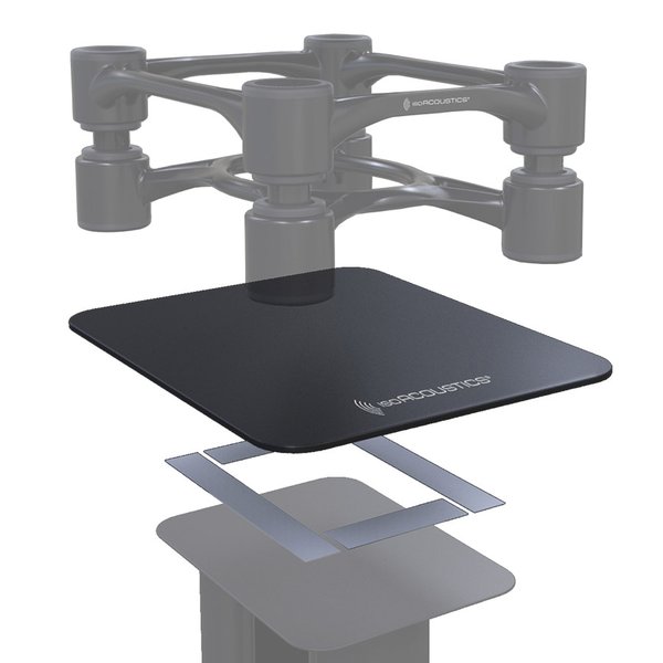 IsoAcoustics Aperta Plates Extension Support Platform for Aperta and ISO-155 (Pair) - Black IsoAcoustics Aperta Plates Extension Support Platform for Aperta and ISO-155 (Pair) - Black
