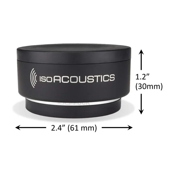 IsoAcoustics ISO-PUCK Desktop/Floor Acoustic Isolators (2 units/pack)