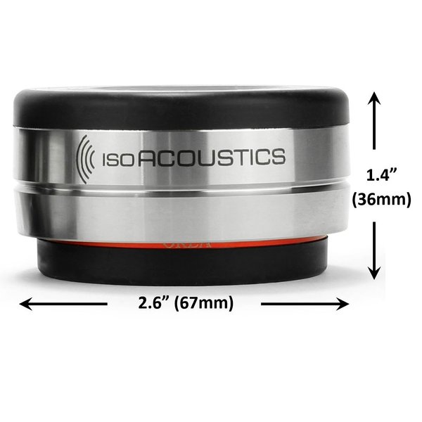 IsoAcoustics OREA Bordeaux Desktop/Floor Acoustic Isolators (1 unit/pack) IsoAcoustics OREA Bordeaux Desktop/Floor Acoustic Isolators (1 unit/pack)
