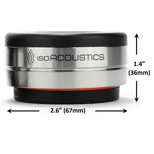 IsoAcoustics OREA Bordeaux Desktop/Floor Acoustic Isolators (1 unit/pack)
