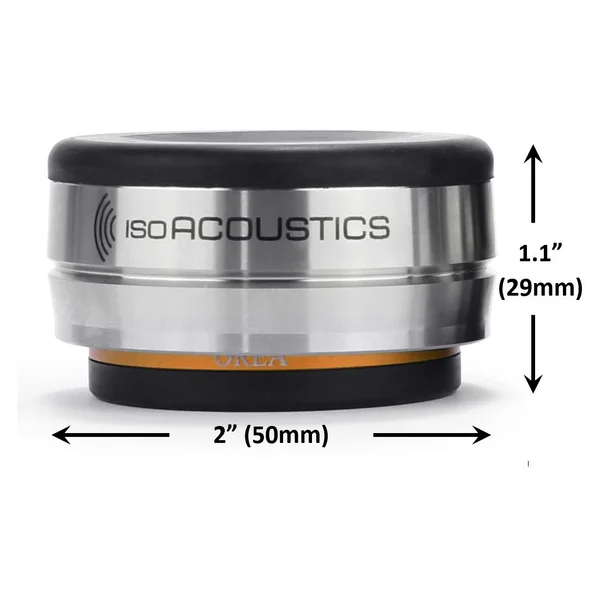 IsoAcoustics OREA Bronze Desktop/Floor Acoustic Isolators (1 unit/pack)